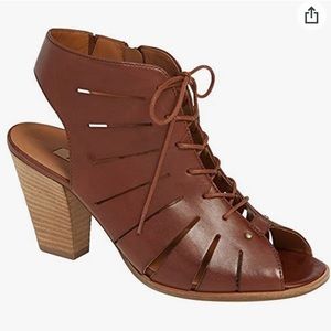 Paul Green Cosmo Leather Lace Up Sandal